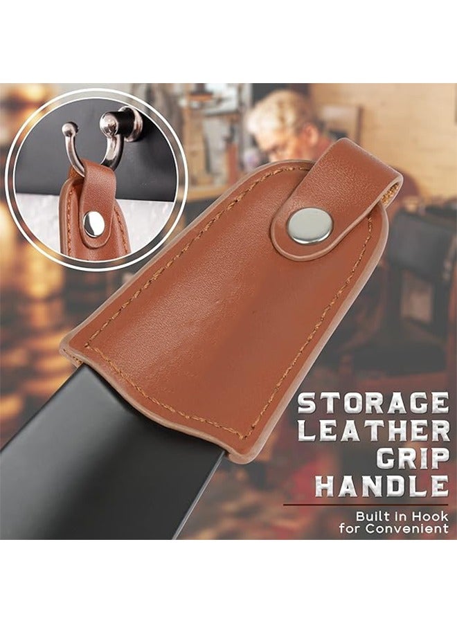 Metal Shoe Horn, Travel Shoehorn Stainless Steel Shoes Helper Stick 16CM Short Shoe Spoon Shoe Puller Shoe Spoon, Portable Leather Hook, Suitable for the Elderly, Women, Men and Children  - Image 2
