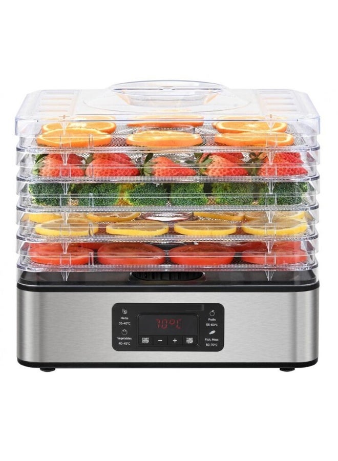 NOVA NFS-9014DFD Food Dehydrator Digital 245W 5 Tray Dryer with Adjustable Temperature Timer LED Screen Energy Efficient Appliance for Drying Fruits Vegetables Herbs Meat and Homemade Snacks - Image 4