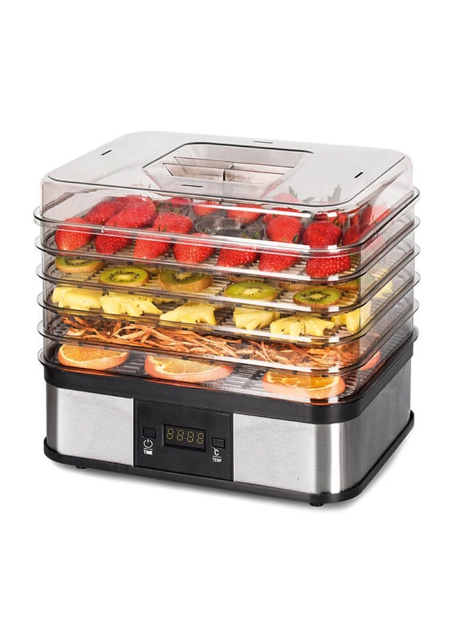 NOVA NFS-9014DFD Food Dehydrator Digital 245W 5 Tray Dryer with Adjustable Temperature Timer LED Screen Energy Efficient Appliance for Drying Fruits Vegetables Herbs Meat and Homemade Snacks - Image 2