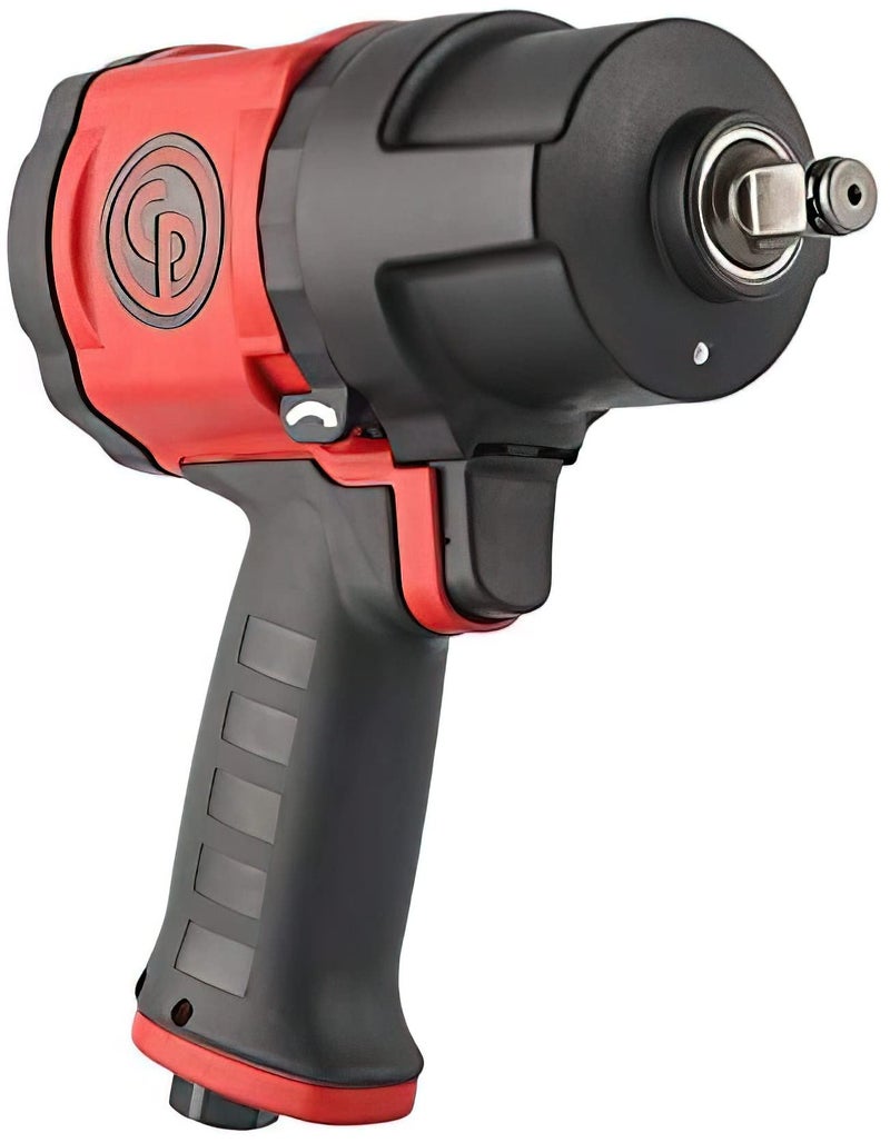 Chicago Pneumatic CP7748 1/2 Inch Air Impact Wrench, Red, Metal - Image 4