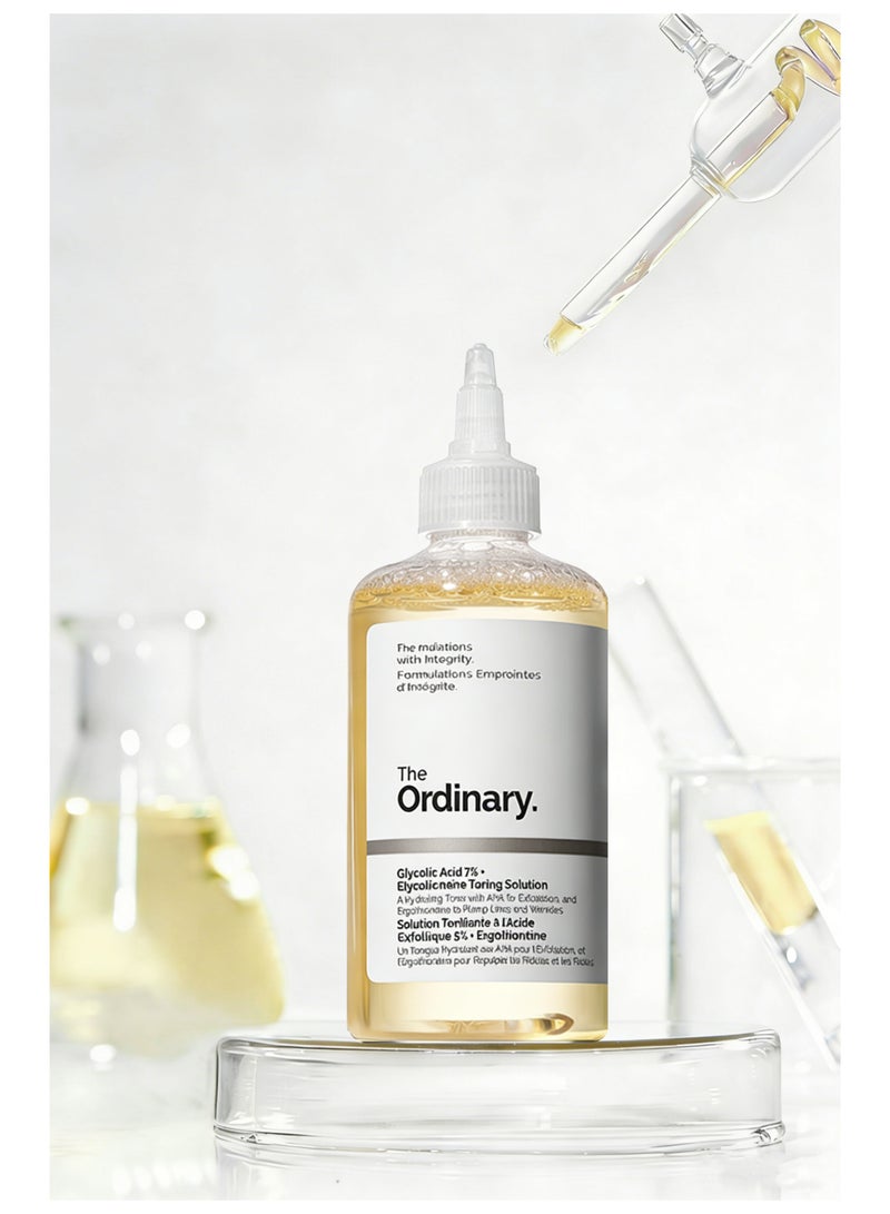 Exfoliating Toner 240ml - 7% Glycolic Acid | Brightens & Refines Skin