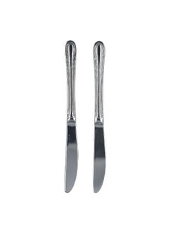 Amefa 2-Piece Table Knives on Hanging Card Silver 22.352 x 1.778 x 4.826 cm 0508X1VDXCAA2  - Image 1