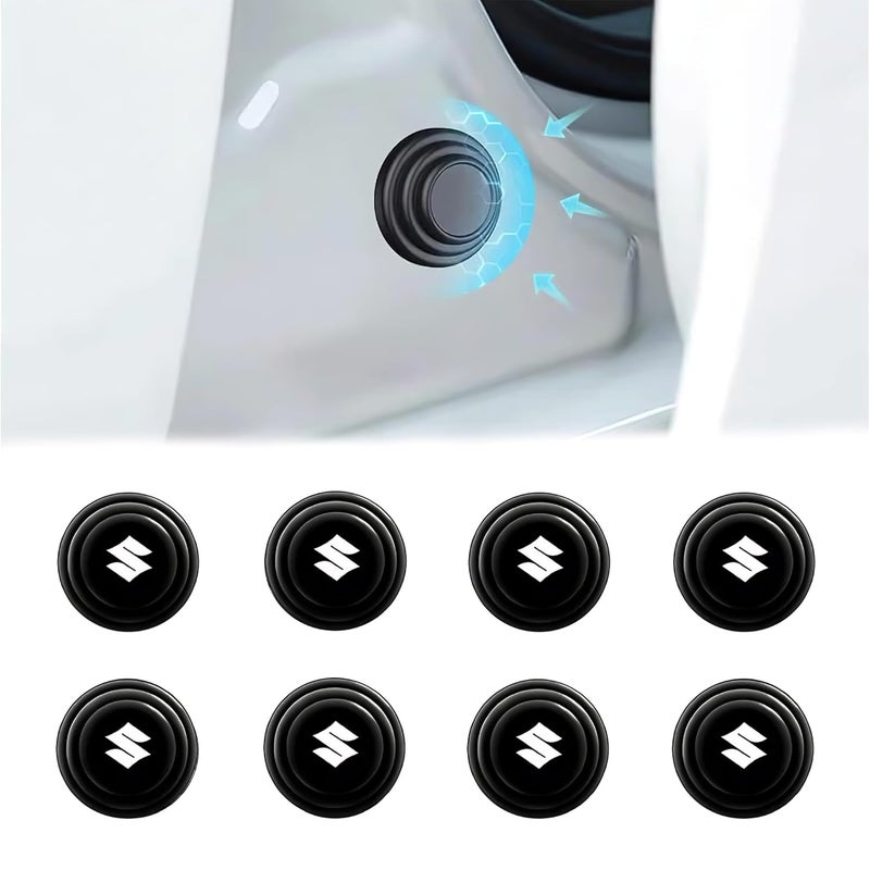 ARKZO Car Shock Absorber Door Protector Rubber Pads Guard Accessories Enhanced Door Protection Fronx, Vitara, Brezza, Swift, Baleno, Ertiga, WagonR, Alto, Dzire, XL6, Celerio, Eeco, Ciaz, Ignis - Image 1