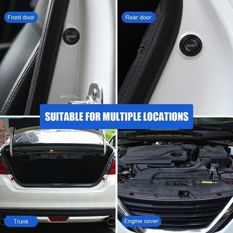 ARKZO Car Shock Absorber Door Protector Rubber Pads Guard Accessories Enhanced Door Protection Fronx, Vitara, Brezza, Swift, Baleno, Ertiga, WagonR, Alto, Dzire, XL6, Celerio, Eeco, Ciaz, Ignis - Image 4