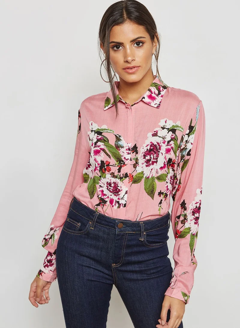 Vila Printed Shirt