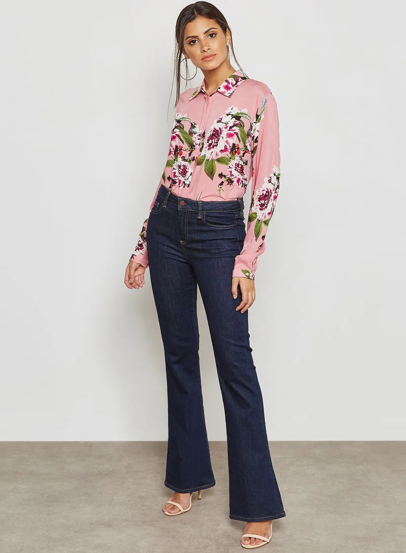 Vila Printed Shirt