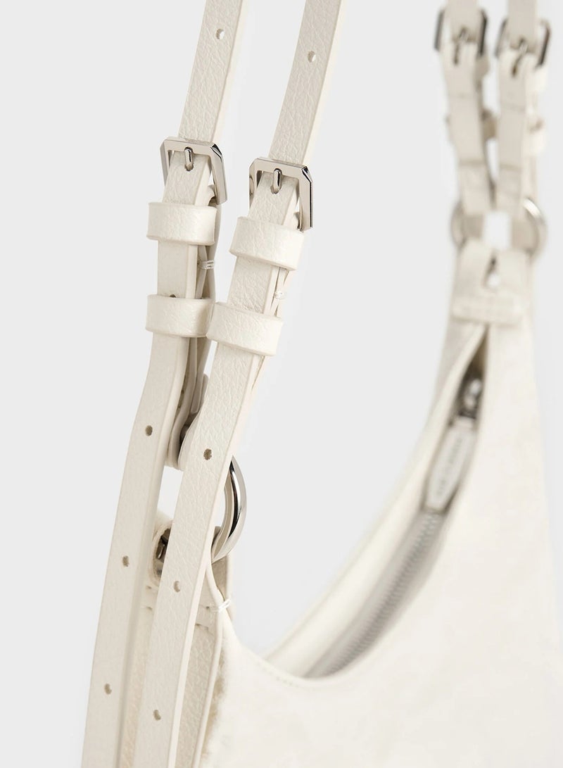 Charles & Keith Lark wrinkled crossbody bag - Image 5
