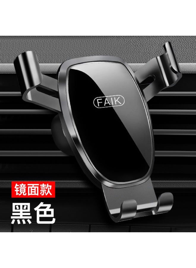 Mobile Phone Holder Air Outlet Gravity Sensor Car Mobile Phone Holder Car Mobile Phone Holder Triangle Gravity Mirror Holder - Image 2