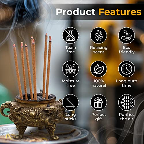 DharmaObjects 3 Box Original Potala Tibetan Traditional Incense (Large 60 Sticks) - Image 2