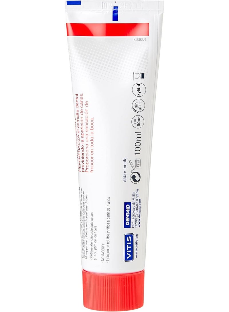 Vitis DENTAID Vitis Anticaries Toothpaste 100g – Advanced Cavity Protection & Enamel Strengthening - Image 3