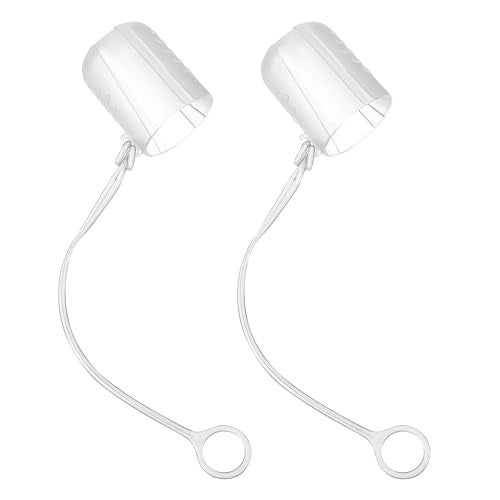 Enhon 2 Packs Bite Valve Cover Replacement for Water Bladder, Compatible with Osprey Packs Hydraulics Reservoirs, Bite Valve Cover Protector Accessory for Hydration Pack Mouthpiece - Image 1
