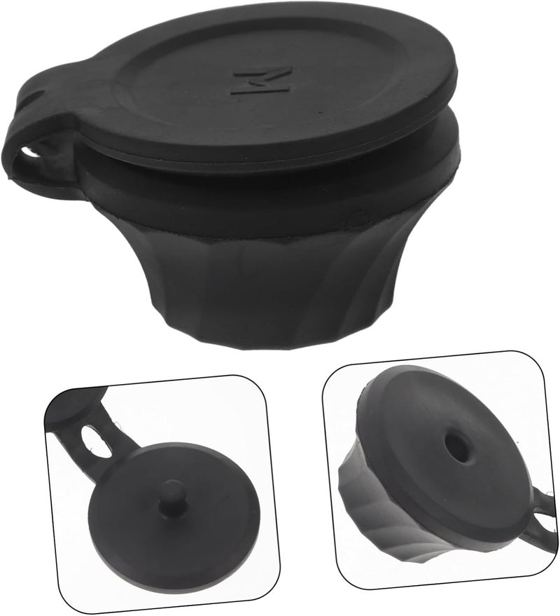 FOMIYES 6pcs Shampoo Bottle Accessory TPE Lid Strong Smooth Edges Design for Easy Use for Bathroom Essentials - Image 3