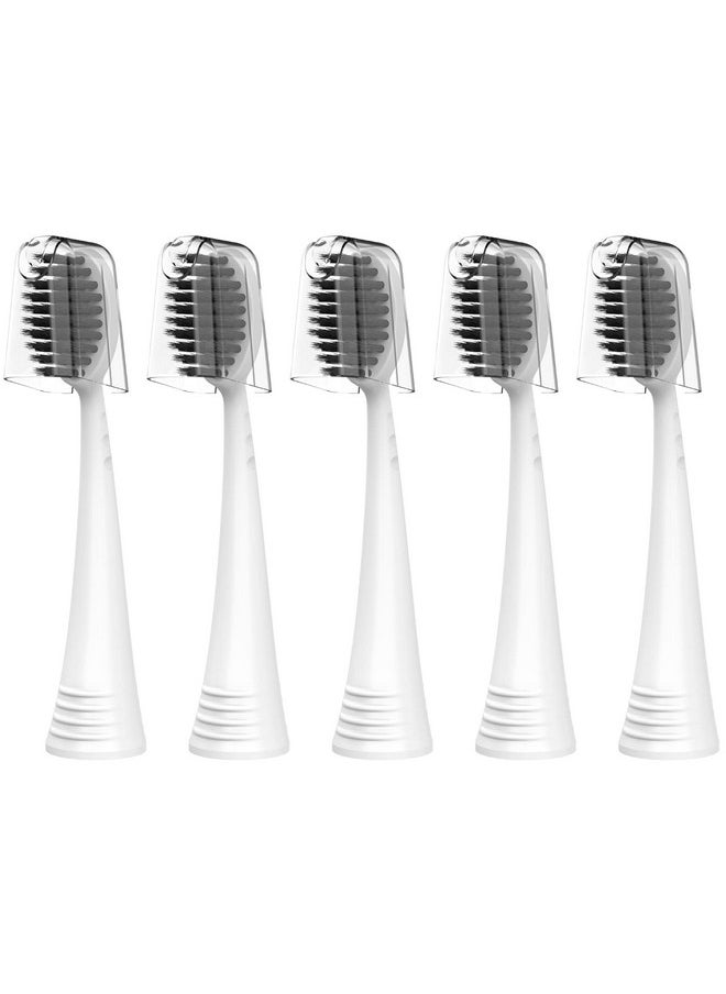 Fremouth - Replacement Toothbrush Heads With Covers For Burst (5 Count White) - Image 1