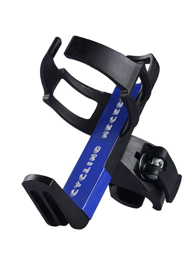 Generic - Portable Water Bottle Holder Bicycle Water Bottle Mount Cage with 360 Degree Rotation Rack Rotary Clips (Black) - Image 1