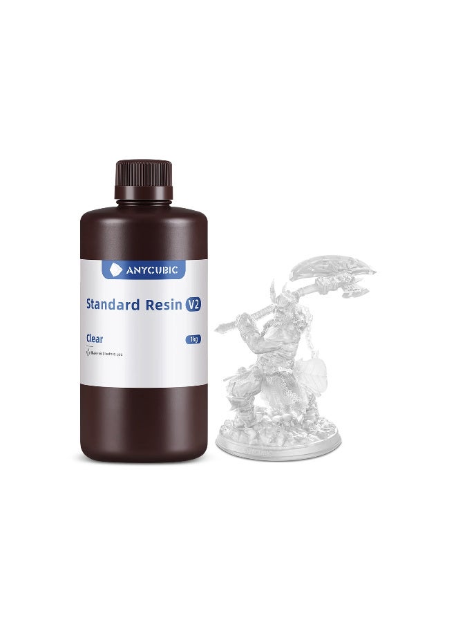 إني كيوبيك Anycubic Standard Resin V2  - clear - Image 1