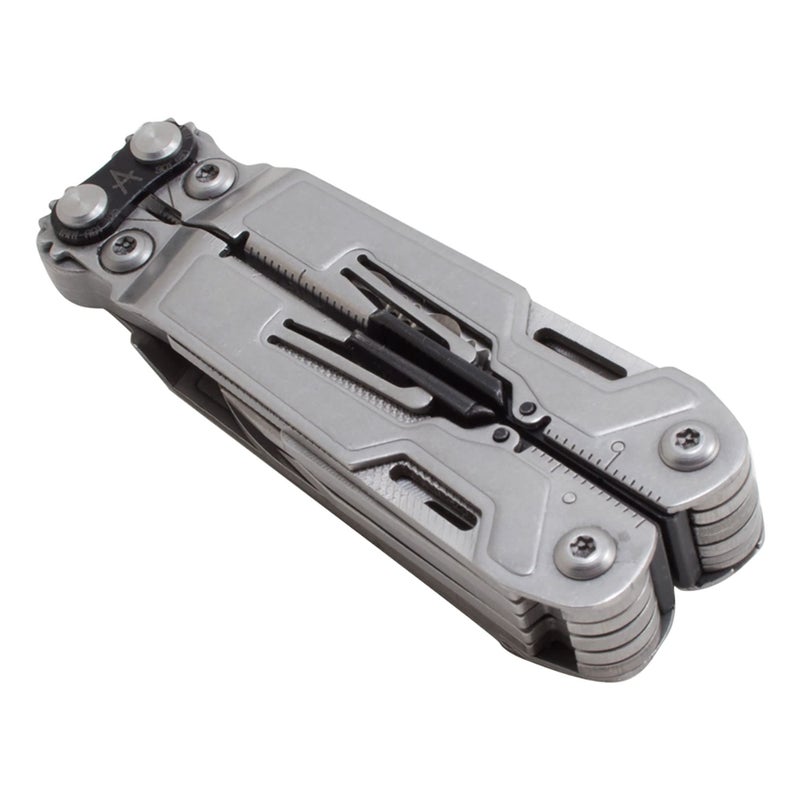 SOG SOG PowerPint Mini Compact Stainless Steel Multi-Tool |18 Lightweight Specialty Tools & SOG Multitool Pliers Pocket Knife, Stone Wash  - Image 3