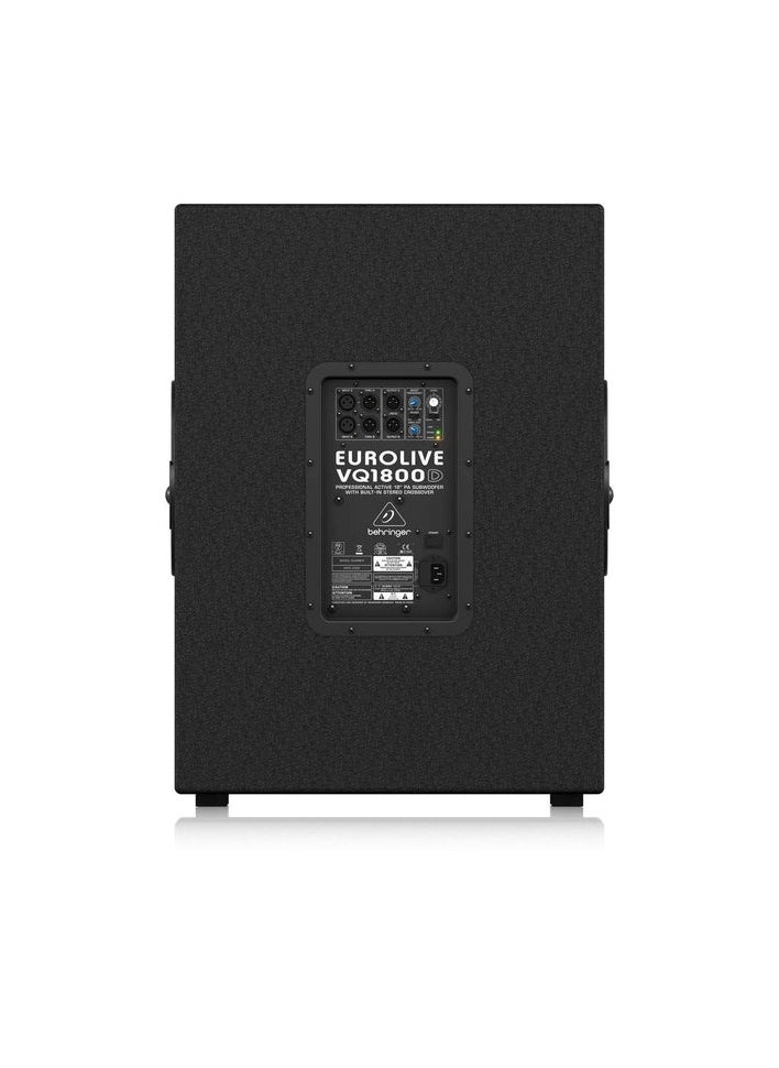 behringer Behringer VQ1800D Subwoofer Powered 1x18" 500W RMS Wooden Carpit Body  - Image 3