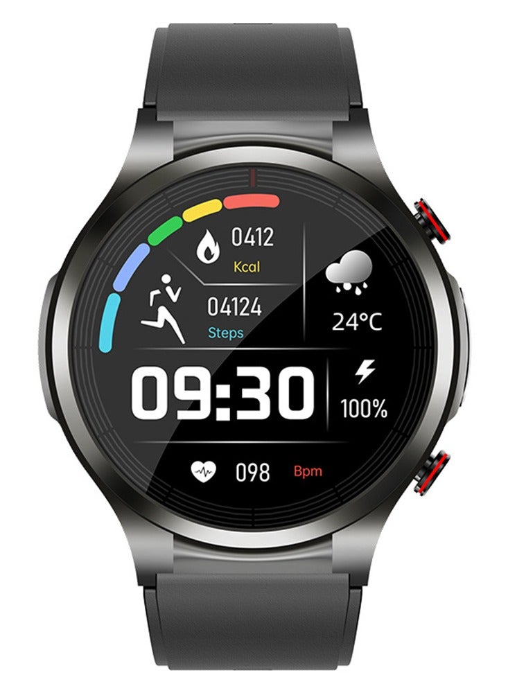 AROAQ W11 Pro Smart Watch, 1.32" Hd Color Screen Multifunction Smart Wrist Watch, Ai Intelligence Smart Fitness Watch With Ppg+ecg Blood Pressure Heart Rate Temperature Monitoring, (Silver Black) - Image 1