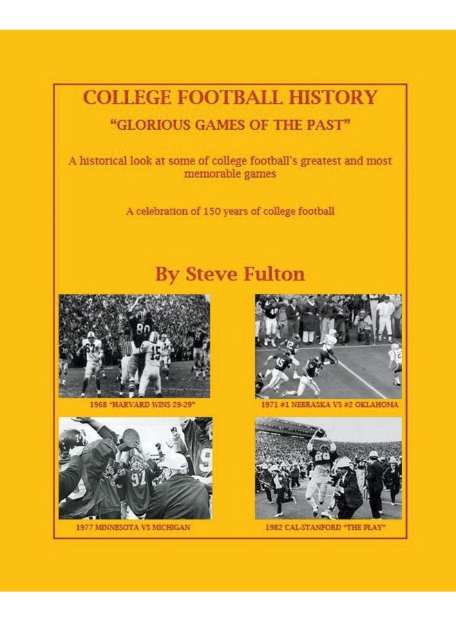 College Football "Glorious Games of the Past" - Image 1