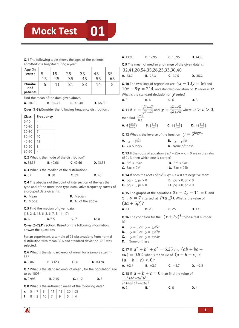 UPSC CDS Elementary Mathematics Book 2024 (IMA, INA, AFA) English Edition - 7 Mock Tests and 3 Previous Year Papers (1000 Solved Questions) with Free Access to Online Tests  - Image 4