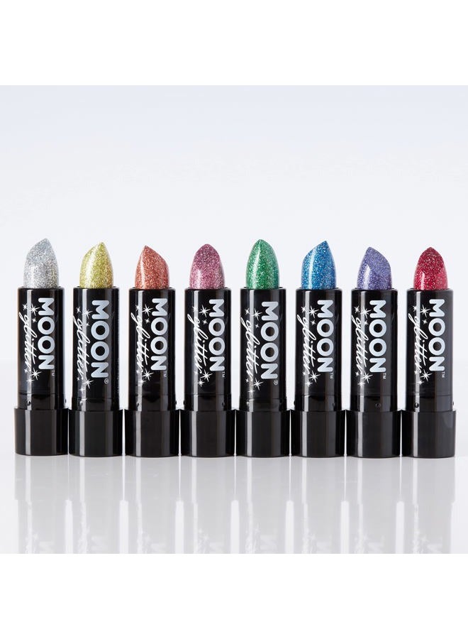Moon Glitter Holographic Lipstick - 0.17oz - Set of 8 colours - Image 2