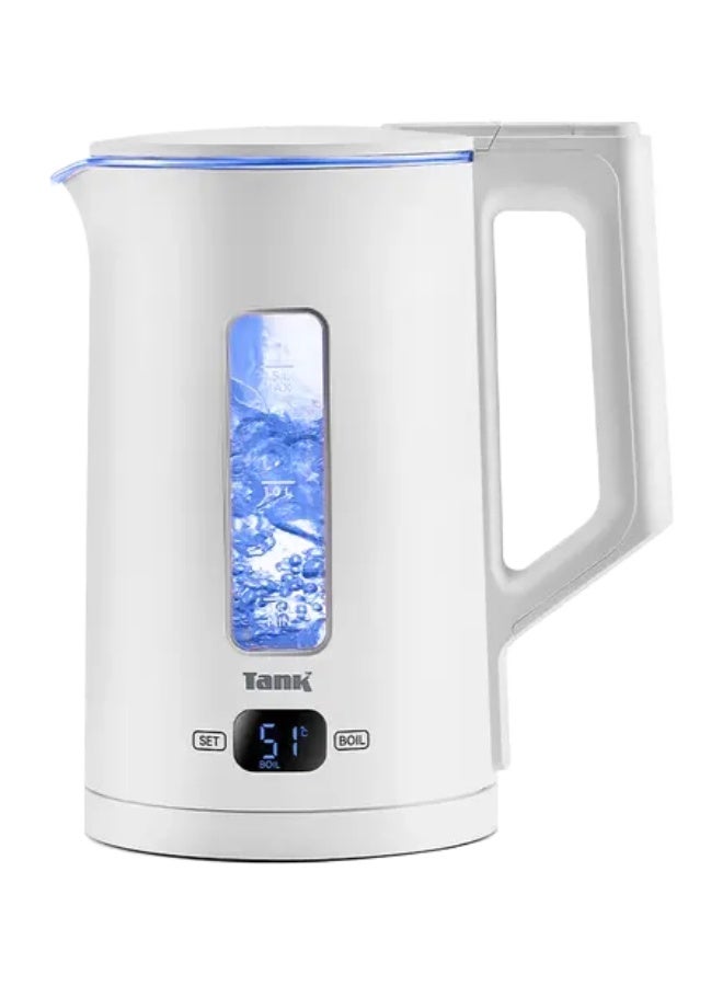 Tank Safe Touch Kettle, 1.5L, 1500W, Digital Display, LED Light, Silver Frame DG-2338-ES - Image 1