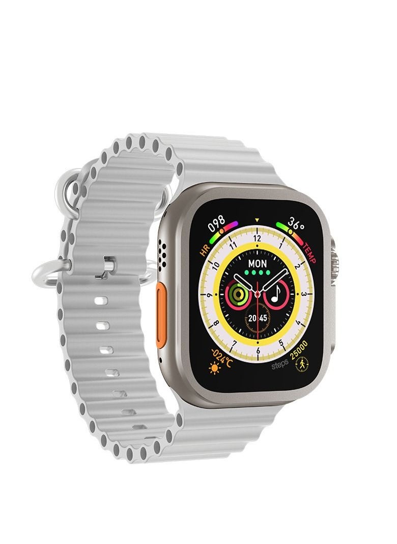 AROAQ - ZW8 Ultra MAX Smart Watch silver - Image 1
