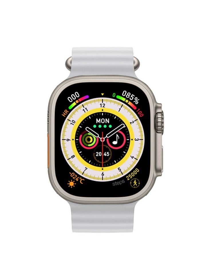 AROAQ - ZW8 Ultra MAX Smart Watch silver - Image 1