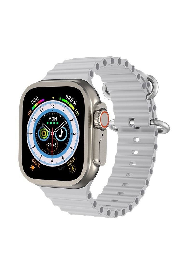 AROAQ - ZW8 Ultra MAX Smart Watch silver - Image 1