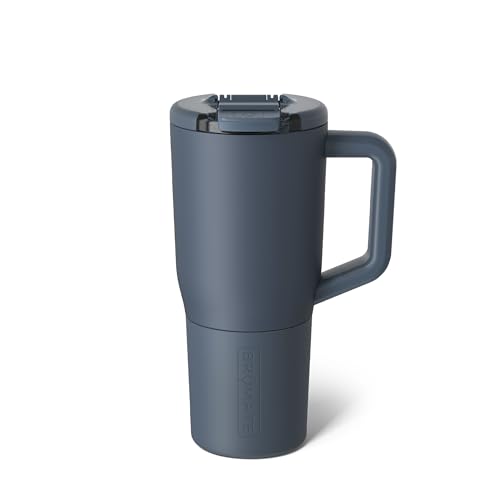 BrÃ¼Mate BrüMate Müv - 25oz 100% Leak Proof Insulated Coffee Mug with Handle & Lid - Stainless Steel Coffee Travel Mug - Double Walled Coffee Cup (Nightfall Blue) - Image 1