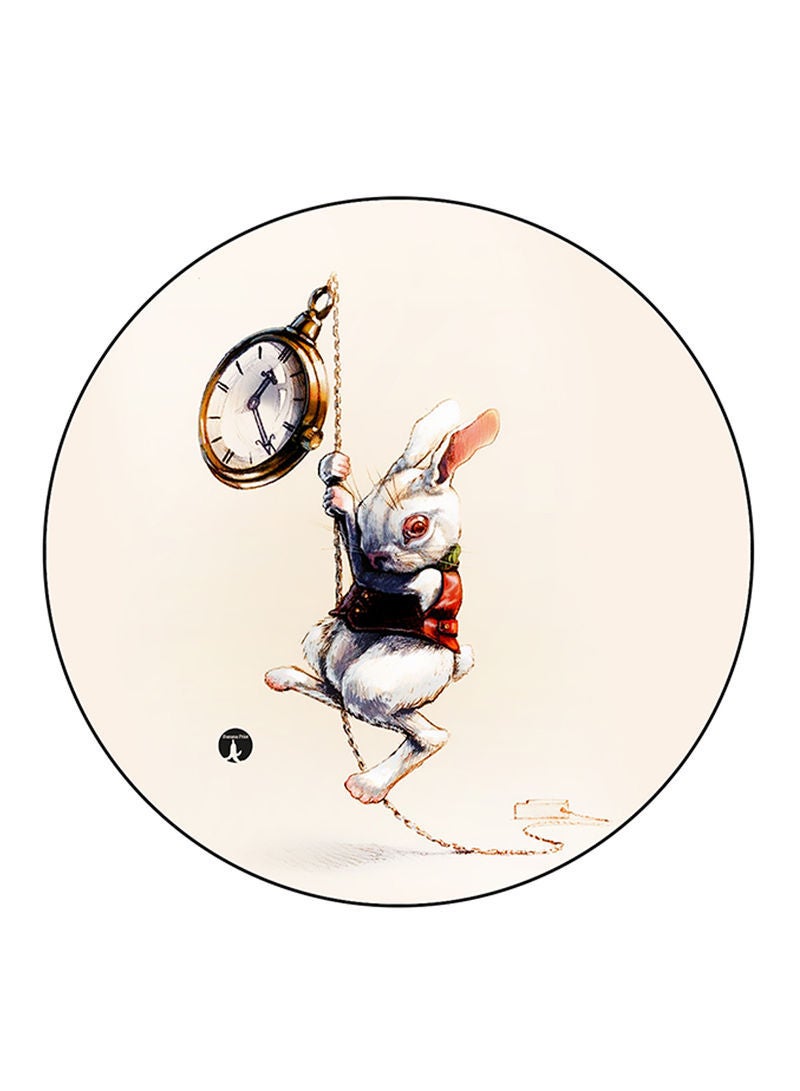 Rabbit Printed Mouse Pad Multicolour