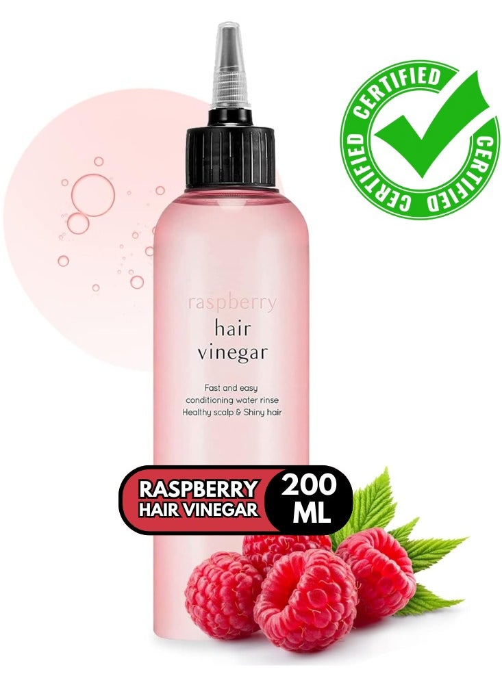 A'Pieu Apieu Raspberry Scalp Vinegar Hair Rinse 6.76 fl. oz. / 200 ml  - Image 1