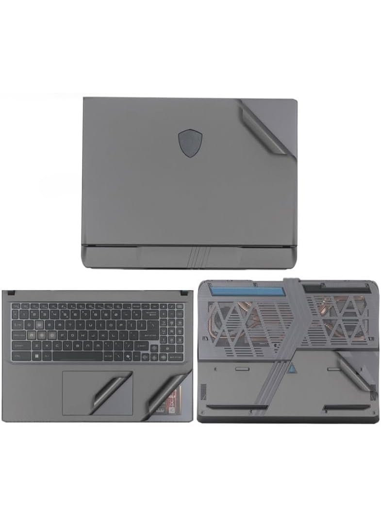 عام **ملصق حماية للابتوب MSI Vector 16 HX AI A2XWHG 2025 16 بوصة - طبقة واقية ثلاثية الجوانب مقاومة للخدوش ولا تترك آثار لاصقة** - Image 1