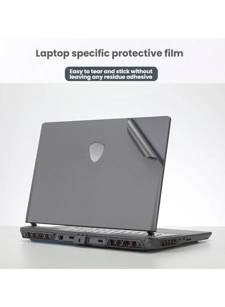 عام **ملصق حماية للابتوب MSI Vector 16 HX AI A2XWHG 2025 16 بوصة - طبقة واقية ثلاثية الجوانب مقاومة للخدوش ولا تترك آثار لاصقة** - Image 2