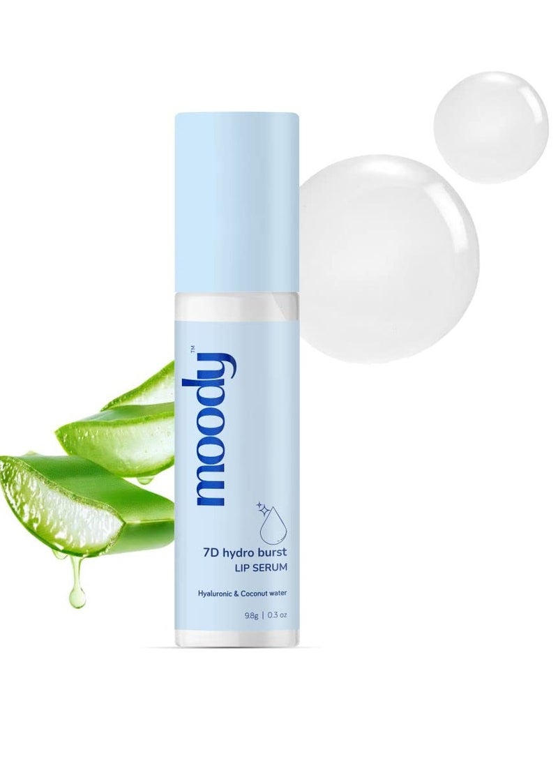 مودي رول سيروم هيدرو بيرست للشفاه 7D Hydro Burst Lip Serum Roll-On بحمض الهيالورونيك والكوجيك والسيراميد للتصبغ والترطيب | سيروم الشفاه للشفاه المتشققة والجافة | مغذي ومرطب للشفاه | خالٍ من البارابين ونباتي - Image 1