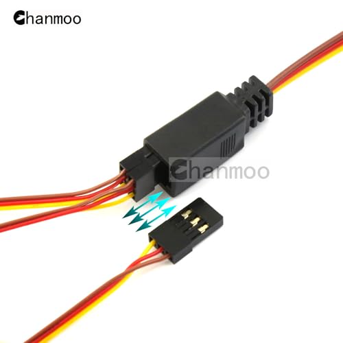 Chanmoo موصل سيرفو تشانمو RC JR ستايل 1 ذكر إلى 2/3/4/5/6 أنثى كابل تقسيم Y - Image 4