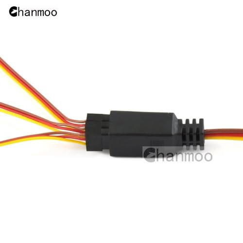Chanmoo موصل سيرفو تشانمو RC JR ستايل 1 ذكر إلى 2/3/4/5/6 أنثى كابل تقسيم Y - Image 5