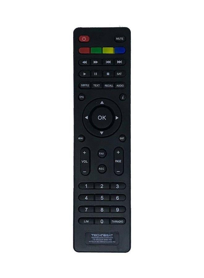 Technosat Receiver Remote Control Black