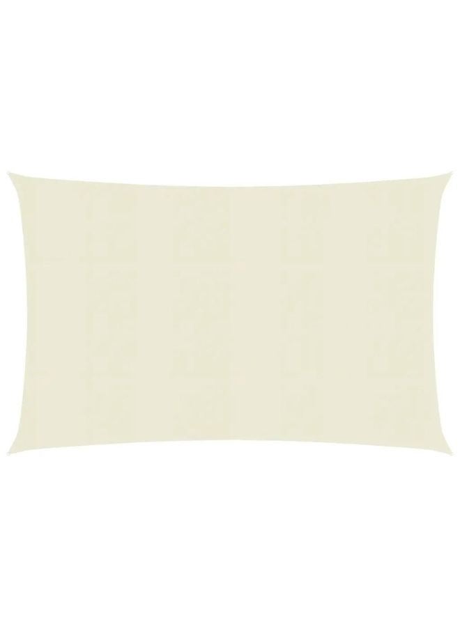 vidaxl Stylish Sun Shade Sail 160 gm Cream 4x5m HDPE  - Image 1