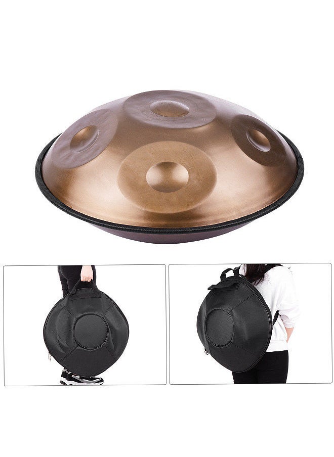 Generic - طبلة يدوية محمولة Handpan Hand Pan بمفاتيح C و6 نوتات (A3 وC4 وD4 وE4 وF4 وG4) آلة إيقاعية مع حقيبة حمل للمبتدئين - Image 1