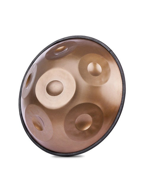 طبلة يدوية محمولة Handpan Hand Pan بمفاتيح C و6 نوتات (A3 وC4 وD4 وE4 وF4 وG4) آلة إيقاعية مع حقيبة حمل للمبتدئين