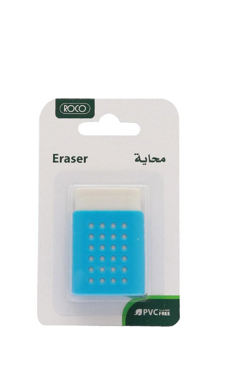 ROCO Rubber Eraser Dot Blue