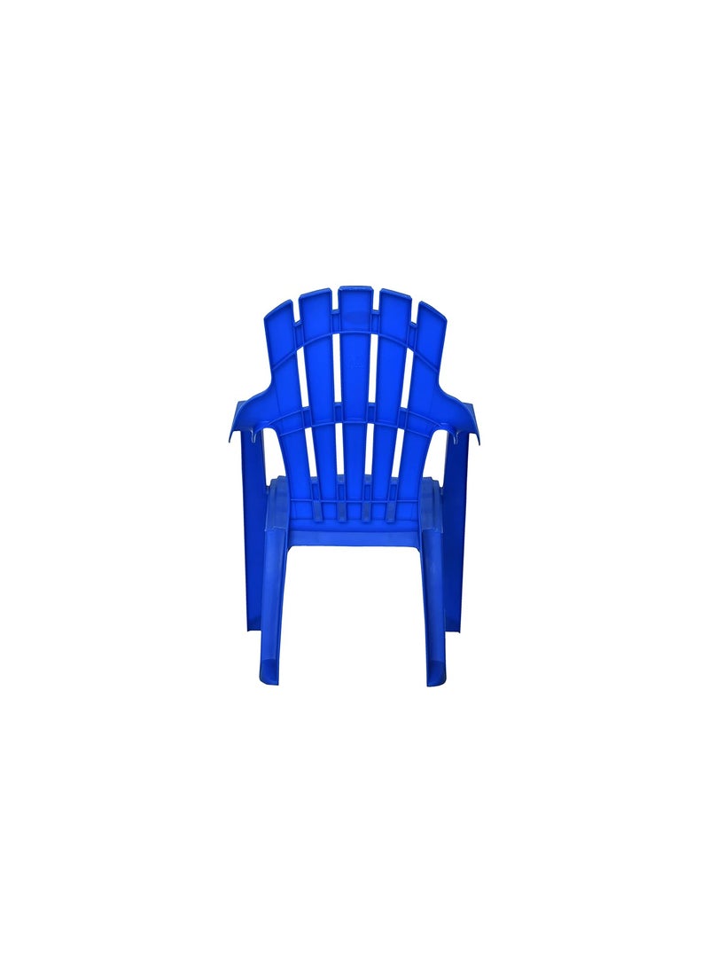 PRIMA Prima Baby Plastic Chair 124 Modern and Comfortable with Backrest for Study Play Desk Kids with Arms for HomeSchoolDining for 2 to 6 Years Age Set of 1 Blue  - Image 5