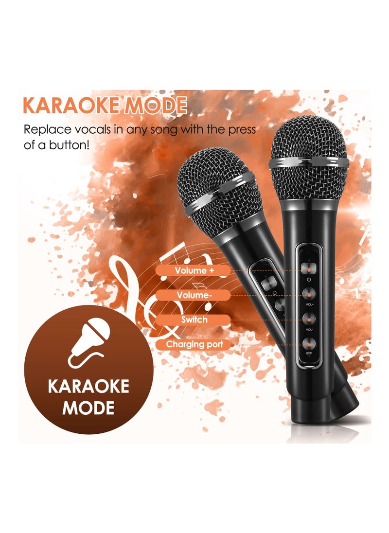 SU.YOSD - New YS-211 Bluetooth Speaker Home Theater Karaoke KTV High Power Subwoofer With Wireless Microphone LED Flash - Image 1