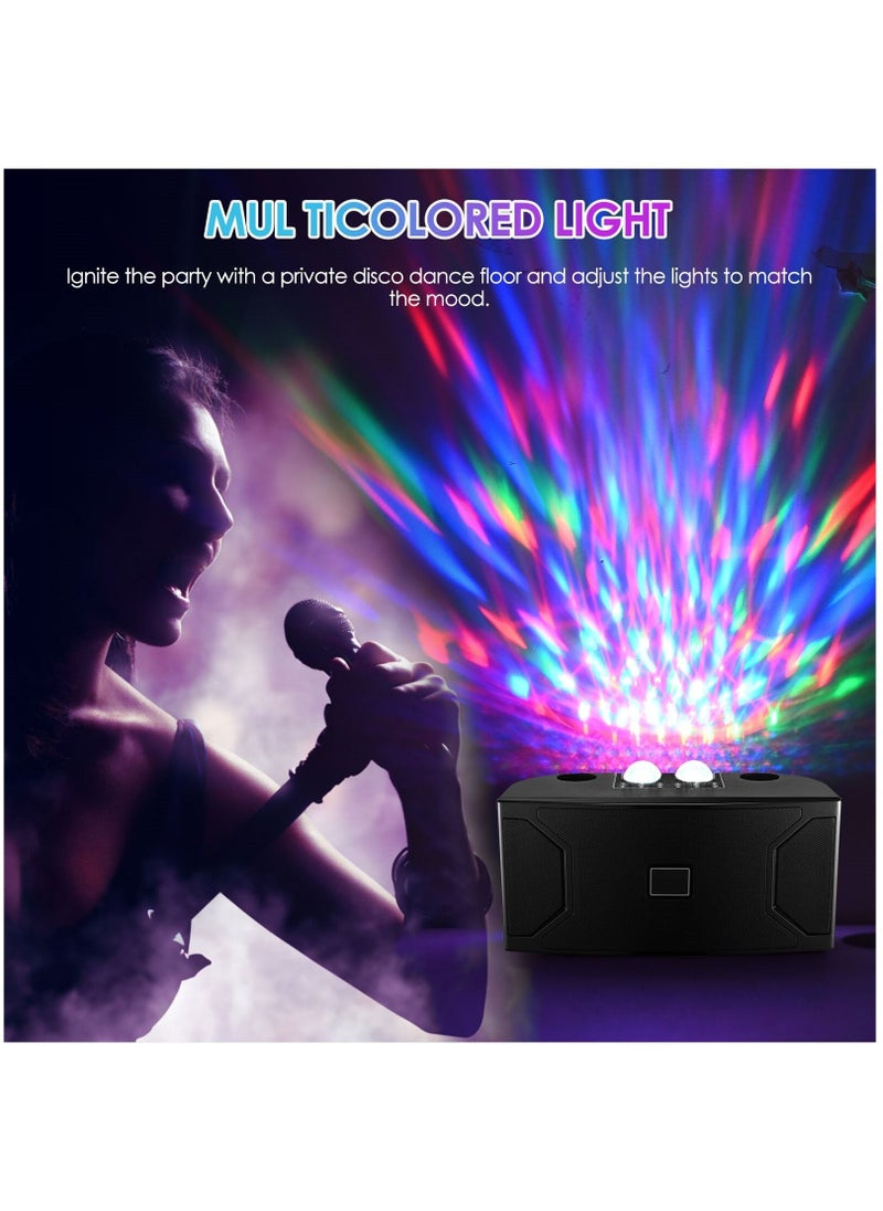 SU.YOSD - New YS-211 Bluetooth Speaker Home Theater Karaoke KTV High Power Subwoofer With Wireless Microphone LED Flash - Image 1