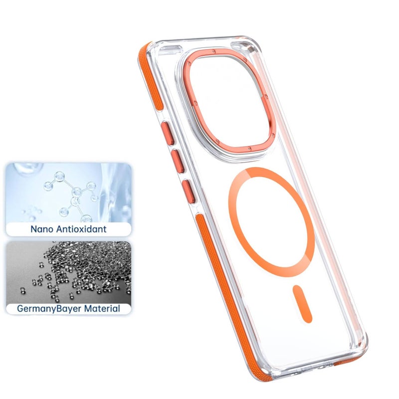 MS TPU+PC MagSafe Case for redmia3pro with Two-Tone Design and Strong Magnetic plus Shockproof plus Drop Protection in White - Image 4