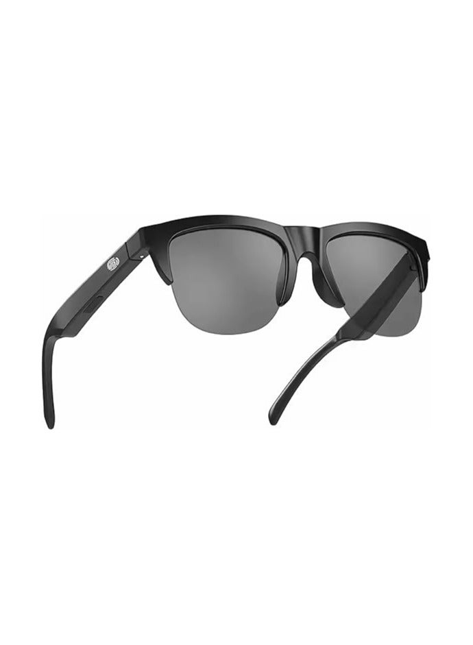Smart Glasses Open Ear Bluetooth Sunglasses 5.3 Bluetooth Smart Sunslasses Touch Control Music Calling with UV Filtered Lenses Storage Case - Image 1