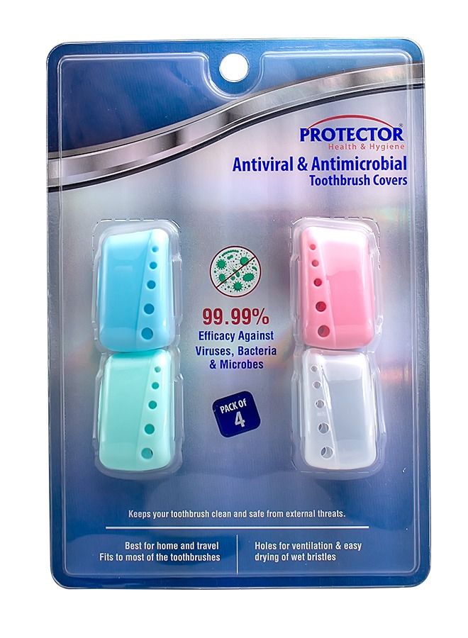 Protector Antiviral & Antimicrobial Toothbrush Covers  - Image 1