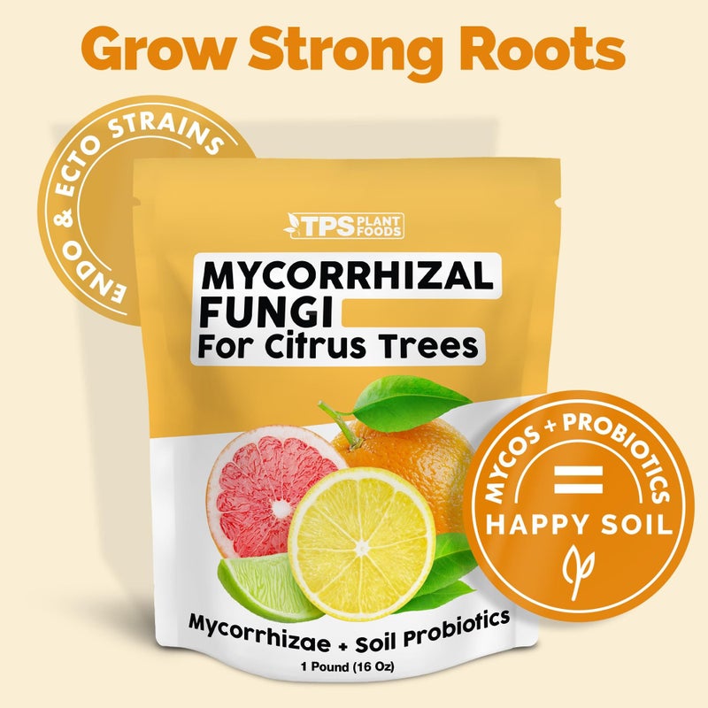 TPS NUTRIENTS Mycorrhizal Fungi for Fruit Trees, Mycos for Transplanting and for Established Trees, Contains Mycorrhizae and Soil Probiotics (6 Ounces) - Image 2