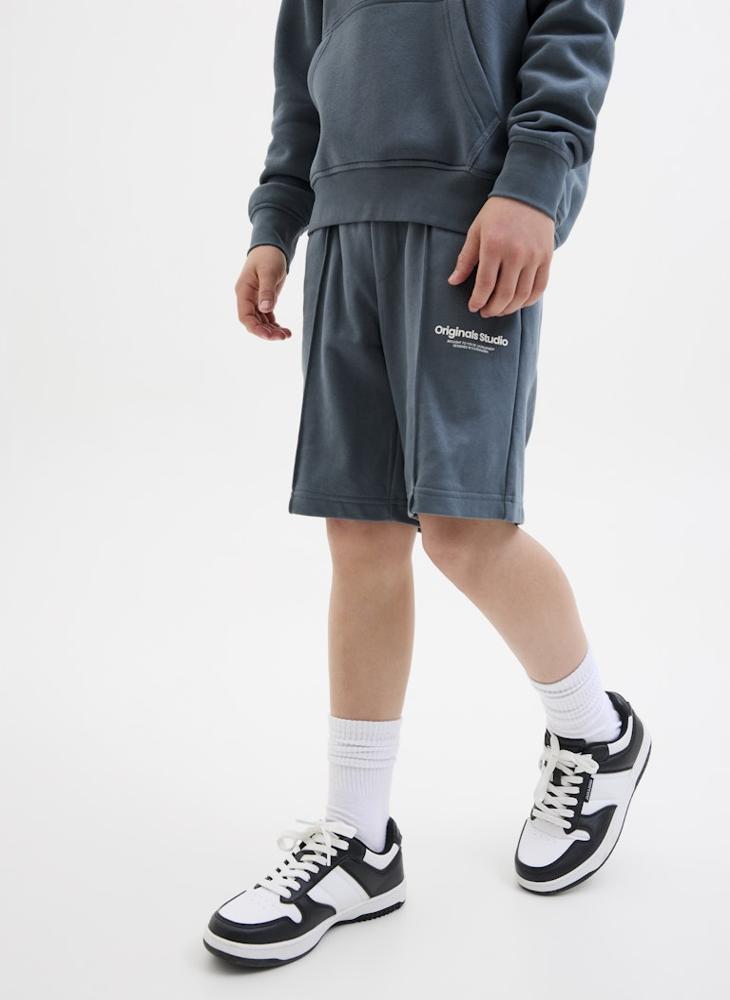 Jack & Jones Junior - Kids Logo Sweat Shorts - Image 1